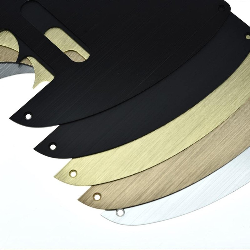 Dopro Metal Aluminum Anodized Vintage 5 Hole Tele Pickguard for