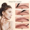Lápiz Para Cejas Lápiz de Cejas Mágico 2 en 1