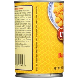 Dynasty Cut Baby Corn 15 Oz (Pack of 3)