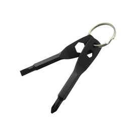 Mini Screwdriver Set (Pack of 2) - Tiny Precision Flat Head, Phillips Screwdriver & Hex Wrench - Portable Screw Repair Tool - Screw Fixing Tools - Key Shape Screwdriver for General Repair