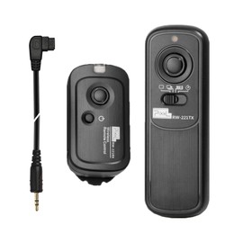 Pixel RW-221/S1 Wireless Remote Release Remote Controller Remote Switch for Sony a100 a200 a300 a350 a400 a450 a500 a550 a560 a580 a700 a850 a900 a37 a55 a57 a65 a67 a77 a99 a77II a99II Replacement