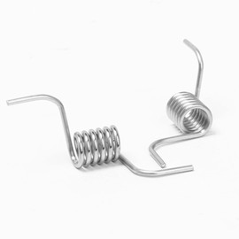 Yibuy Silver Refrigerator Divider Door Spring MHY62044106 for 2575ST Pack of 2