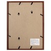 Hakuba FMD03-BRA4 Picture Frame, Eco Frame, MD-03, Wood, A4, Brown