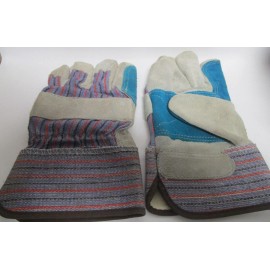 PIP DOUBLE PALM WORK GLOVES LARGE #84-7533 SPLIT COWHIDE SOLD BY THE DOZEN