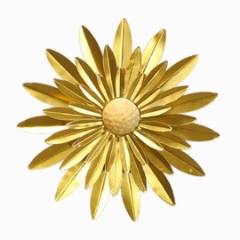 3D Metal Flowers Wall Decor Outdoor Wall Decor Suitable For Indoor and Outdoor Home Patio Bohemian Metal Flower Wall Art 12 in