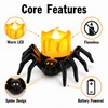 Halloween LED Spider Pumpkin Candle Light – Plastic Lamp for