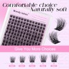 Lash Clusters Kit Natural Eyelashes Individual 3D Soft Cluster Lashes
