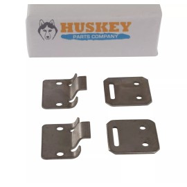 Huskey Club Car Seat Hinge Set For DS Golf Cart 79-Up - 1012412, 1011652 - 2 Sets