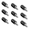 Qrity 12PCS Shelf Pegs, Shelf Support Nails, Bookcase Support Pins,
