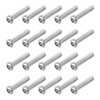 uxcell 20Pcs #10-32 x 3/4" Torx Security Machine Screws, 304