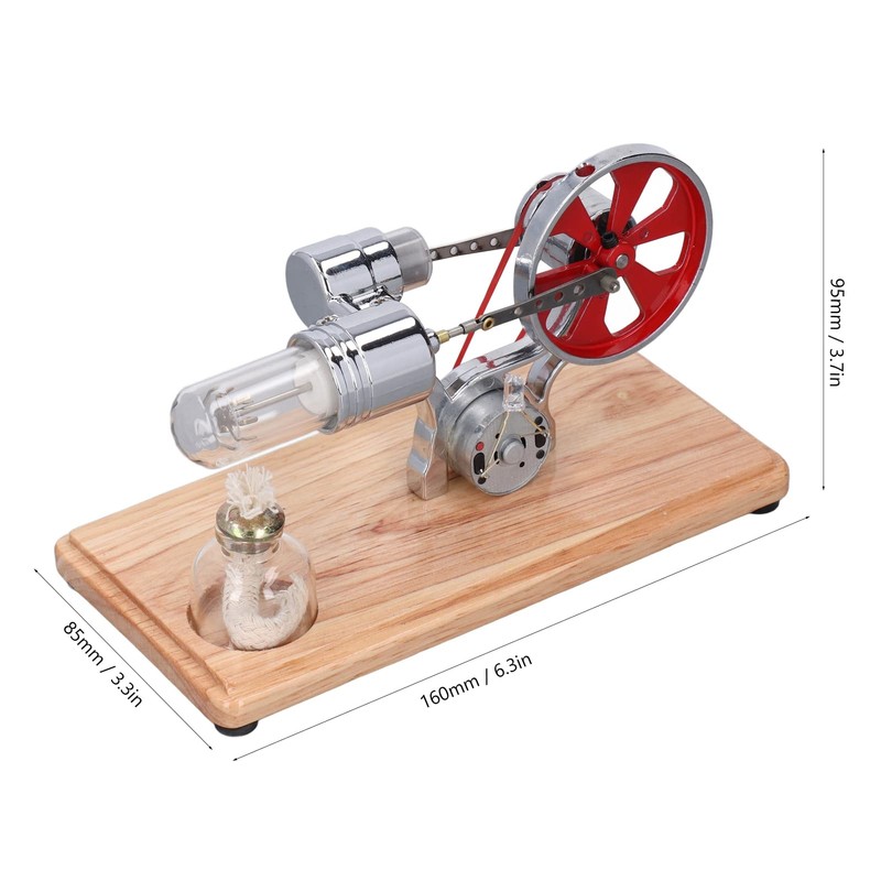 Hot Air Stirling Engine, Sterling, Engine Motor Model, Steam Engine,
