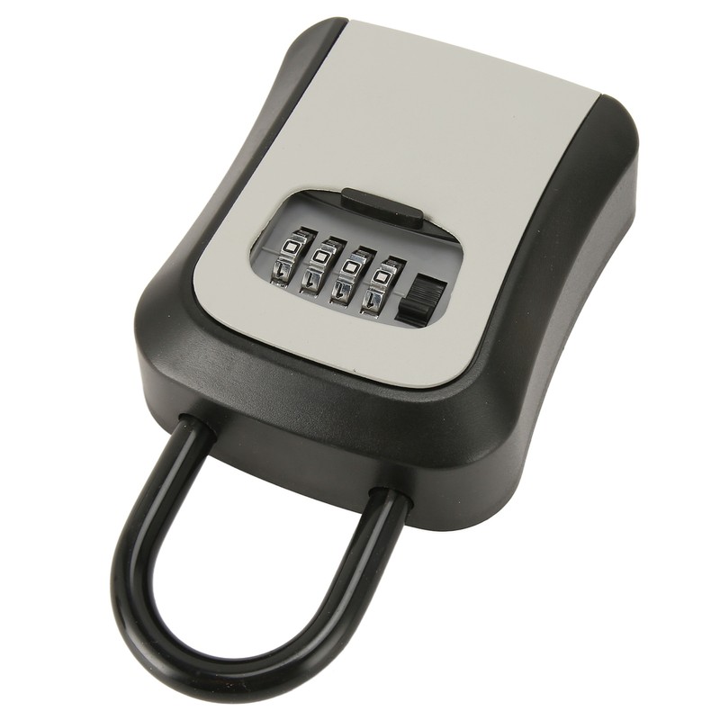 Wall Mounted Key Lock Box Resettable Code Safe Portable Combination