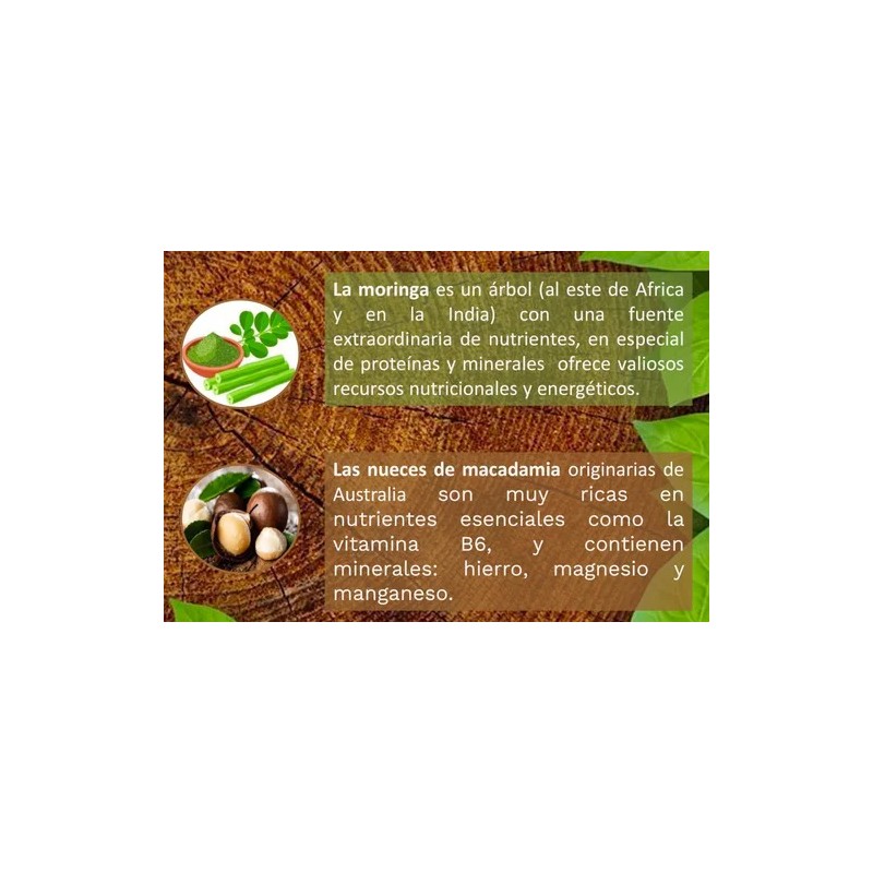 Revuele Tratamiento Vegano Orgánico · Macadamia Moringa Coco