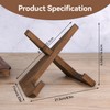 Proxima Direct 3 Pack Cookbook Stand, 6.5" Wooden Recipe Book