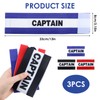 SMCEHEYA Football Captains Armbands 3Pcs Captain Armband Kid Polyester Captains