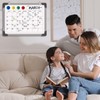 Dry Erase Calendar Whiteboard for Wall, Polegas 16" X 12"