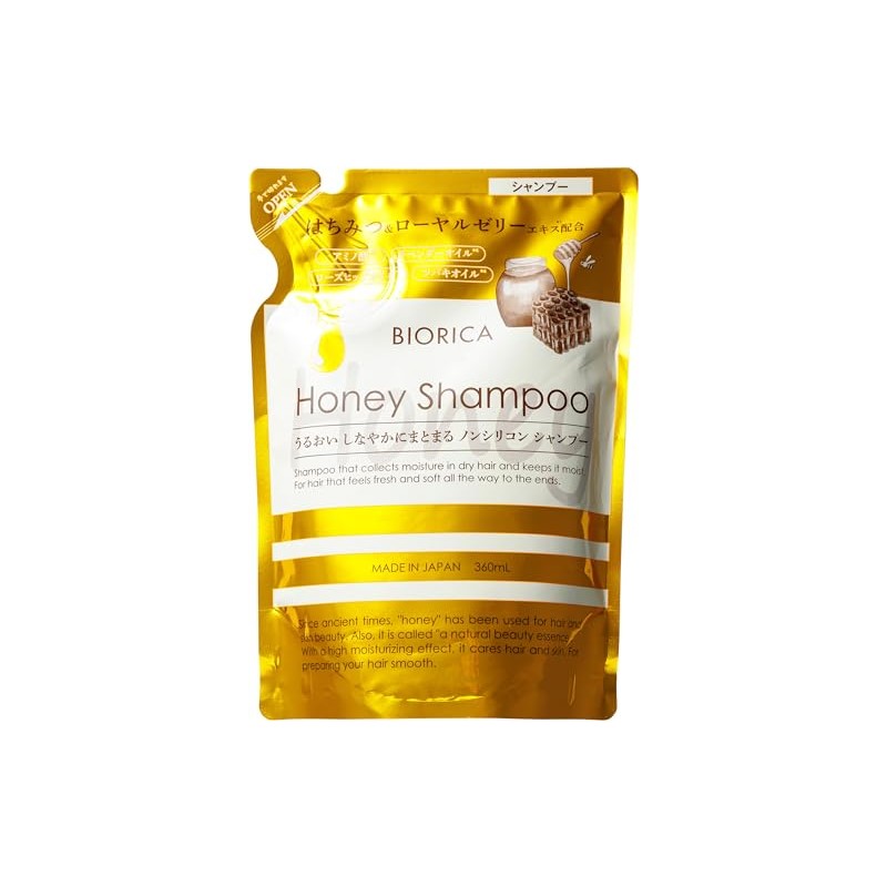 BIORICA Honey Shampoo 12.2 fl oz (360 ml)