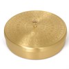 SEMPYIX Brass Masala Box Dabba with Spoon Container 100ML-Spices Storage