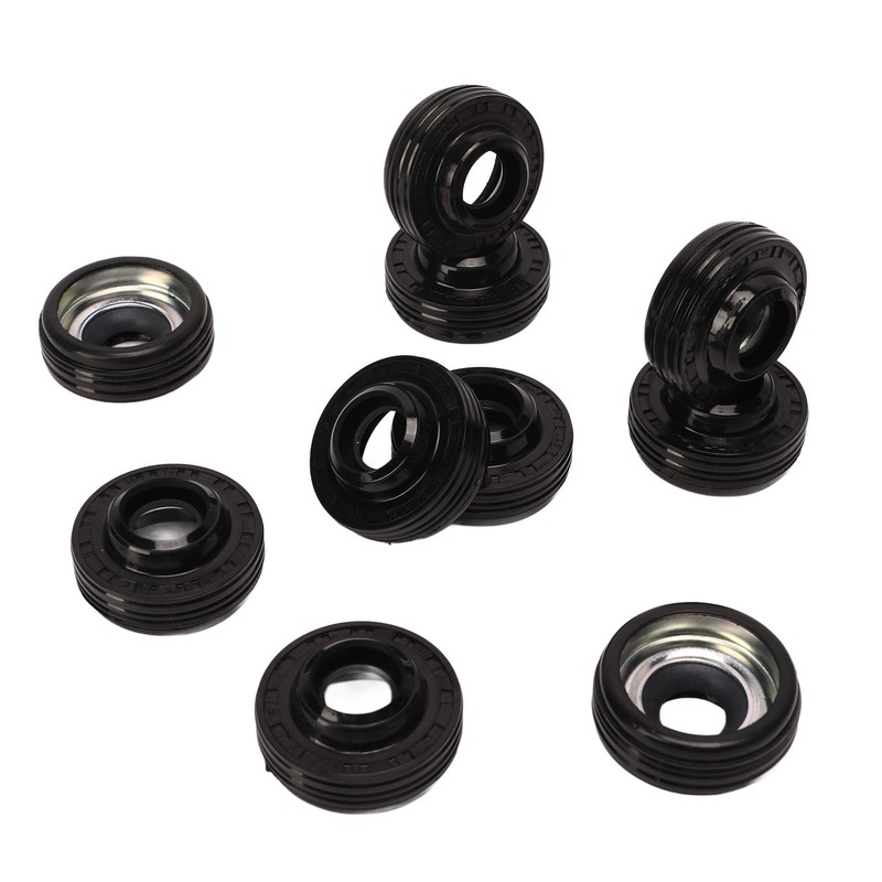 10 Pcs AC Compressor Shaft Seal Rubber Air Conditioning Shaft