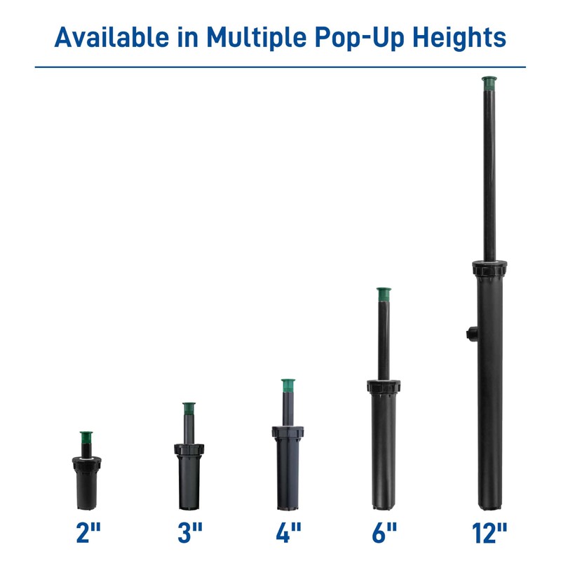 Orbit 54501 4" Professional Hard Top Pop-Up Spray Head Sprinkler