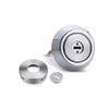 External Door Lock, Night Latch External Door Lock Stainless Steel