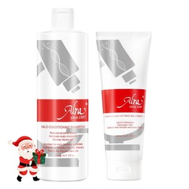 Alra Organic Rosemary Hair Thickening Shampoo & Conditioner Set,Strengthening Haircare Cleanser,Prevents Hair Loss,Hydrating & Moisture - Size: 8 OZ Shampoo