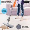 TIDYGO Spray Mop with Microfiber Cleaning Pads, Paddle Brush, 360°