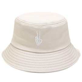 MAZELIKEHOOD Fishing Hat Fishing Hat Men Women Sun Hat Foldable Summer Hat Bucket Hat Cotton Leisure Hat, beige