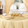 Molly Gingham Check Napkins, 4 Pack, Lemon