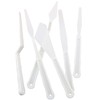 SJZBIN Six Different Styles Plastic Painting Palette Knives Plastic Spatula