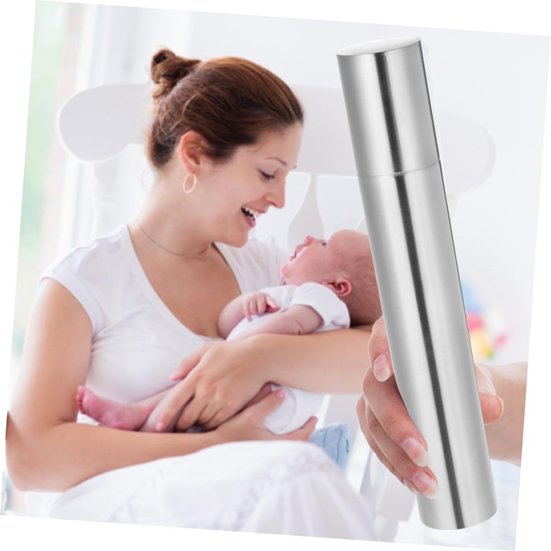 Operitacx Stainless Steel Certificate Holder Tube 30*5cm Sturdy Document Storage