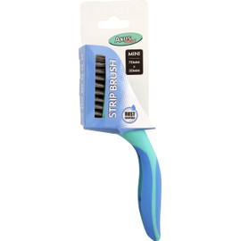 Axus Decor Strip Brush (Blue Series) Soft Grip Handle Wire Brush for Cleaning Rust, Dirt, Tiles - for Home, Garden, and Industrial Use, Head Size - 7" / 180mm