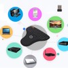 EBTOOLS Teclado inalámbrico 2.4G con trackball, Mini Teclado de Mano,