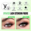 False Eyelashes 240pcs Mixed Tray 30&40D C Curl, Stunning &
