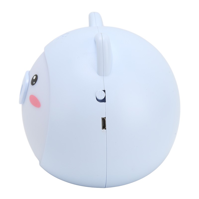Cute Pig Night Lamp Stepless Dimming 3 Levels Brightness USB