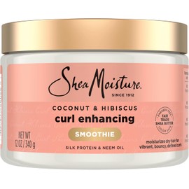 SheaMoisture Coconut & Hibiscus Curl Enhancing Smoothie, 12 Ounce