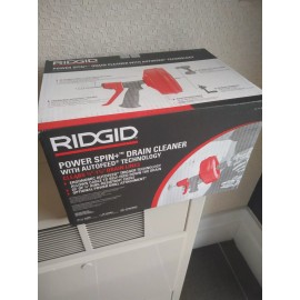 RIDGID Power Spin+ Drain Cleaner - Line Cap. Up to 1.5" - Mfr. Model #57043