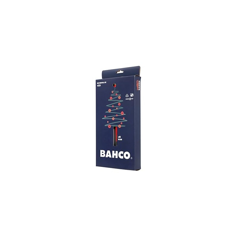 BAHCO Ergo Screwdriver Set Slim Xmas