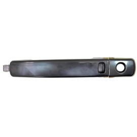 PT Auto Warehouse NI-3119S-FL - Exterior Outside Door Handle, Smooth Black - Without Sensor, Front Left Driver Side