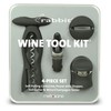 Rabbit 4 Piece Wine Tool Kit (Velvet Black)