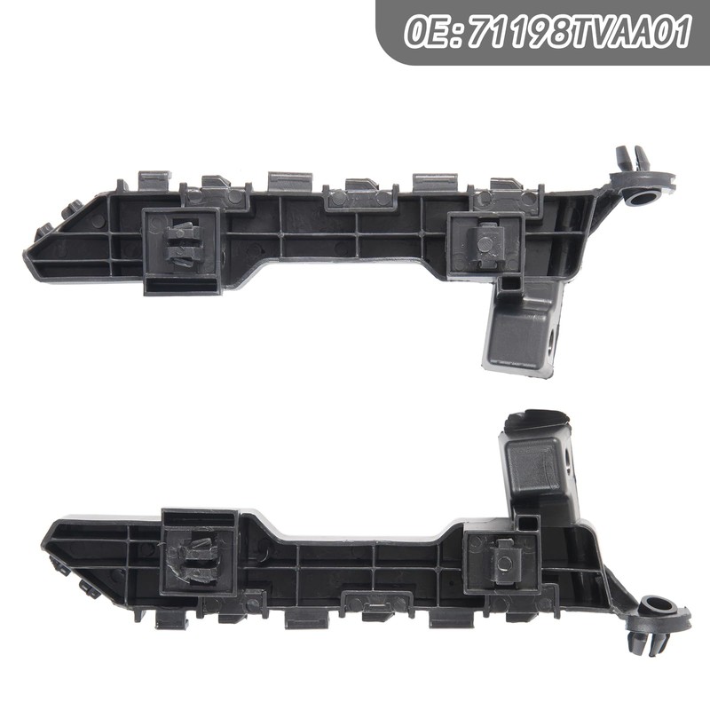 Pair Left Right Front Bumper Brackets,Front Driver & Passenger Side