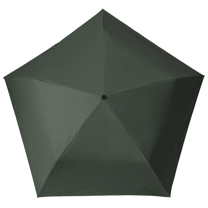 G Zero Pocket Umbrella, Moss Green, Lightweight, Rain or Shine,