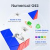GAN Pyraminx 36 Magnets, Speed Magnetic Pyramid Puzzle Stickerless Triangle