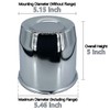 AYZH 4 Pack 5.15 Inch Center Caps Push Through for