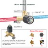 DEOLER Bathroom Shower Handle Valve Wall Mounted Shower Mixer Valves