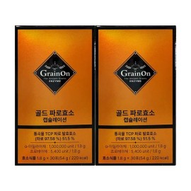 Grain On Fermented Farro Enzyme Capsulation Gold 1.8g 30 sachets (2) / 그레인온 발효 파로효소 캡슐레이션 골드 1.8g 30포 2개