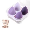 HAPVITAL Makeup Sponge, Set of 4, Multi-functional Makeup Puff Foundation