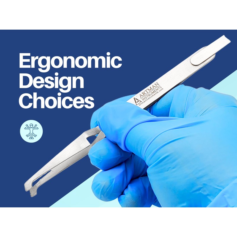 ARTMAN INSTRUMENTS Orthodontic Bracket Placer Bracket Self Holder Tweezers |