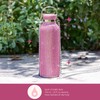 Paris Hilton Diamond Bling Water Bottle With Lid And Removable