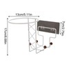 MAGICLULU Bike Helmet Storage Stand Wall Mount Helmet Holder Iron